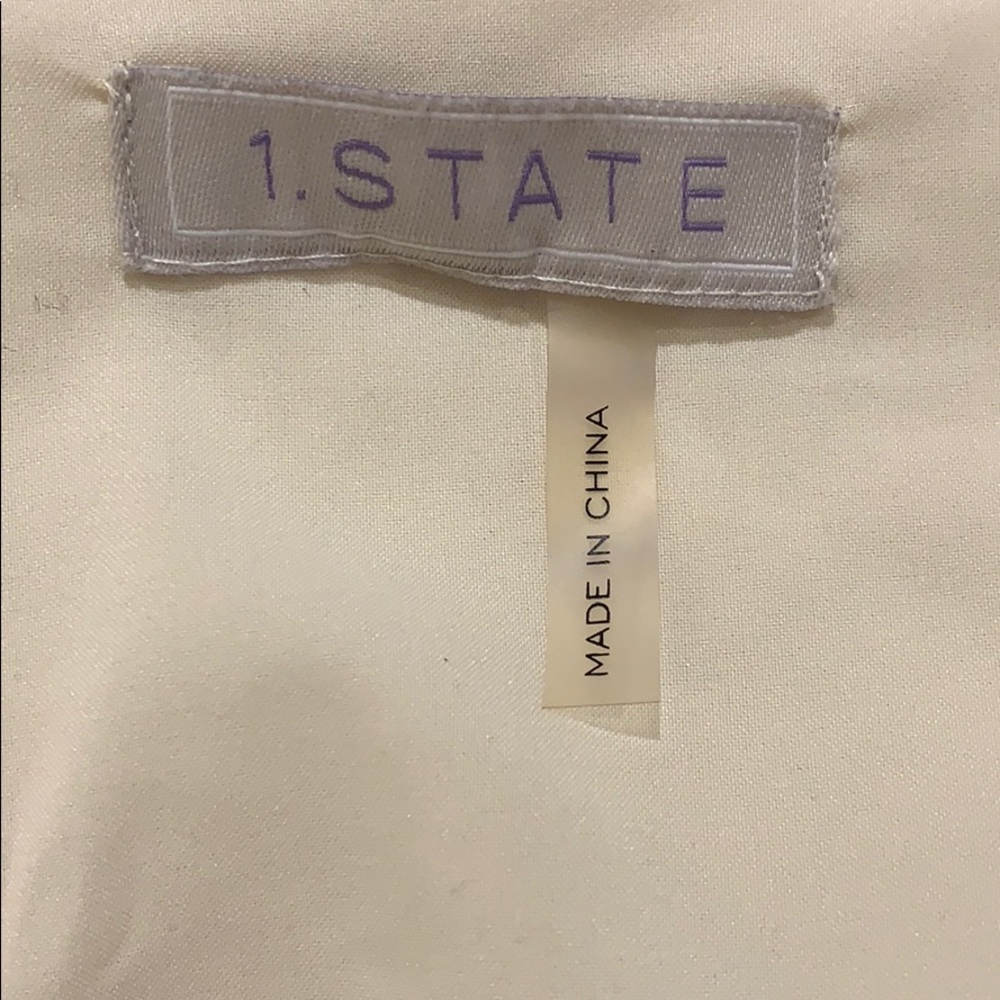 1. State Faux Furry Jacket Size Large - Picture 6 of 7